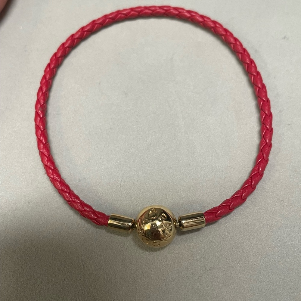 Leather Pandora bracelet